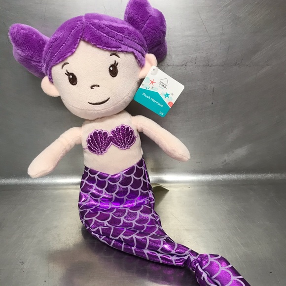 purple mermaid toy